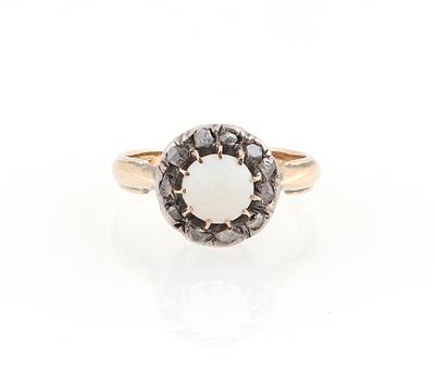 Diamant Opalring - Erlesener Schmuck