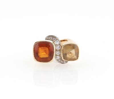 Brillant Citrin Ring - Gioielli scelti