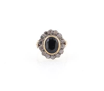 Diamant Saphir Ring - Gioielli scelti