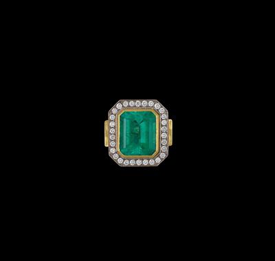 Smaragdring ca. 5,50 ct - Exkluzivní šperky