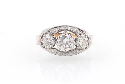 Brillant Diamant Ring zus. ca. 2,10 ct - Exquisite jewellery