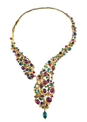 Brillant Farbstein Collier - Gioielli scelti