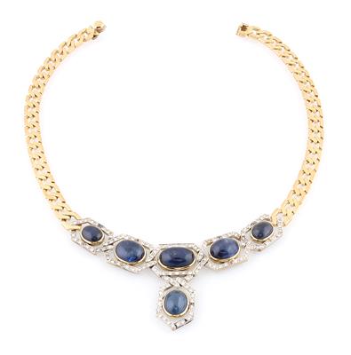 Brillant Saphir Collier - Exquisite jewellery