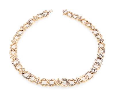 Diamant Collier zus. ca. 5,50 ct - Gioielli scelti