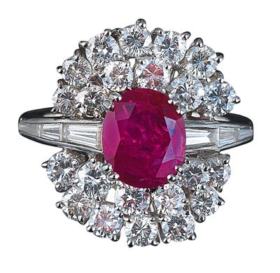 Diamant Rubin Ring - Exquisite jewellery