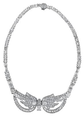 Diamantcollier zus. ca. 15 ct - Exkluzivní šperky