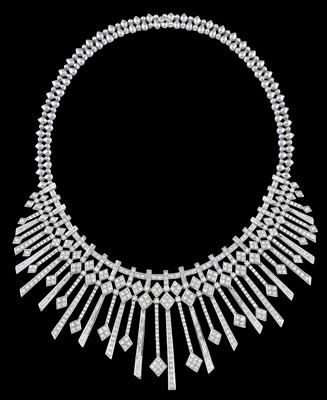 Diamantcollier zus. ca. 17 ct - Exquisite jewellery