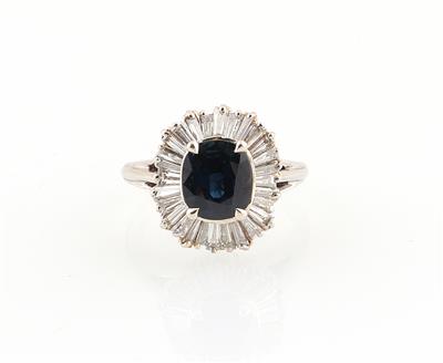 Diamant Saphir Ring - Exkluzivní šperky