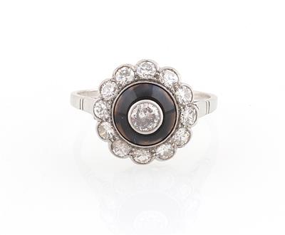 Diamantring zus. ca. 1 ct - Exquisite jewellery