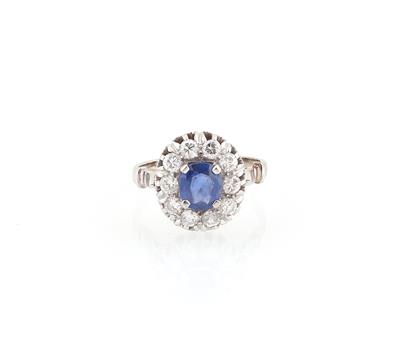 Brillant Saphir Ring - Erlesener Schmuck