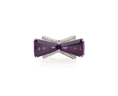 Brillant Amethyst Ring - Exquisite jewellery