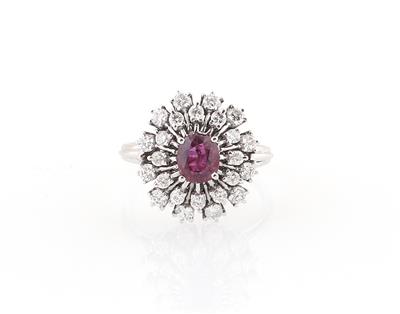 Brillant Rubin Ring - Exquisite jewellery