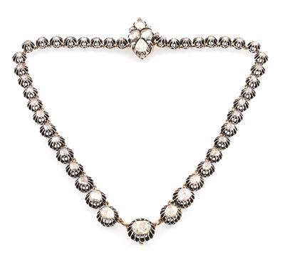 Diamantcollier zus. ca. 11 ct - Exkluzivní šperky