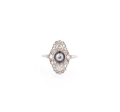 Diamantring zus. ca. 0,85 ct - Jewellery