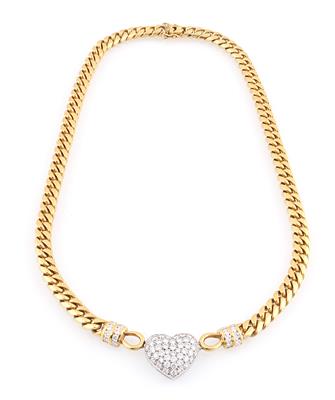 Brillantcollier zus. ca.2,50 ct - Exkluzivní šperky