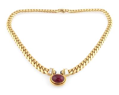 Bulgari Diamant Farbstein Collier - Gioielli