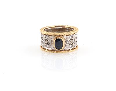 Castaldi Brillant Saphir Ring - Jewellery