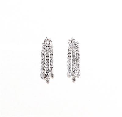 Diamant Ohrgehänge zus. ca. 1,60 ct - Jewellery