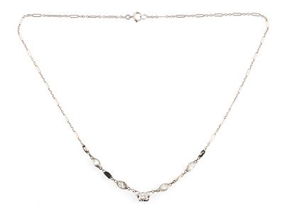 Diamantcollier zus. ca. 1,60 ct - Jewellery