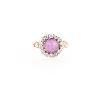 Sternsaphir Ring ca. 3 ct - Erlesener Schmuck