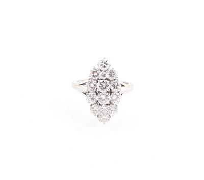 Brillantring zus. ca. 2,50 ct - Erlesener Schmuck