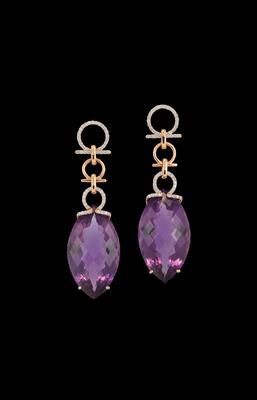 Brillant Amethystgarnitur - Exquisite jewellery