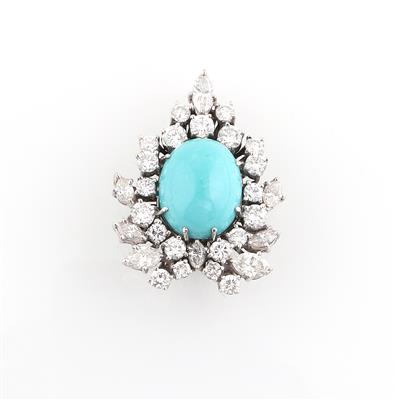 Brillantanhänger zus. ca. 3,00 ct - Exquisite jewellery