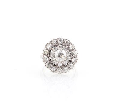 Brillantring zus. ca. 2 ct - Gioielli scelti