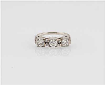 Altschliffdiamant Ring zus. ca. 1,10 ct - Exquisite jewellery