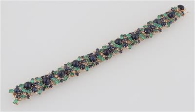 Brillant Farbstein Armband - Exkluzivní šperky