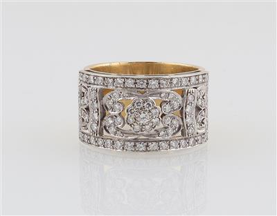 Brillantring zus. ca. 1,20 ct - Erlesener Schmuck