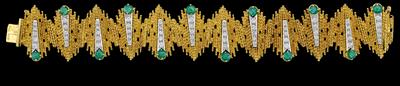 Brillant Smaragd Armband - Hodinky