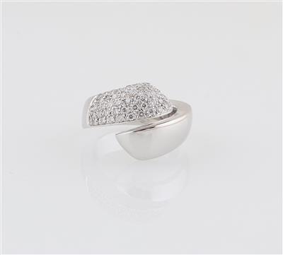 Brillantring zus. ca. 1,05 ct - Exquisite jewellery