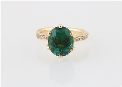 Turmalinring ca. 4 ct - Erlesener Schmuck