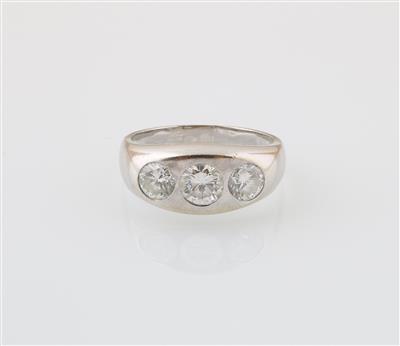 Brillantring zus. ca. 1,80 ct - Erlesener Schmuck