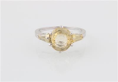 Ring mit gelben Saphiren zus. ca. 3,50 ct - Exkluzivní šperky