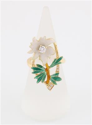 Brillant Blütenring - Exquisite jewellery