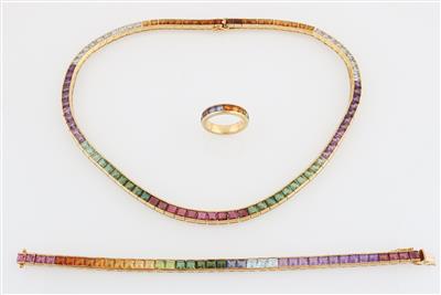 Schmuckstein Garnitur - Exquisite jewellery