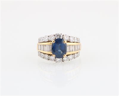 Diamant Saphir Ring - Exquisite jewellery