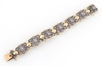 Diamantarmband zus. ca. 0,60 ct - Gioielli scelti