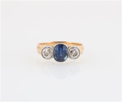 Altschliffdiamant Ring zus. ca. 0,60 ct - Italienischer Lebensstil