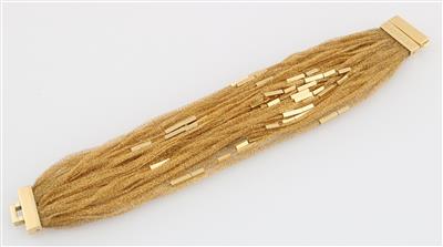 Calgero Goldgeflechte Armband - Exquisite jewellery