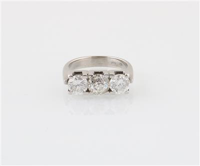 Altschliffdiamant Ring zus. ca. 2 ct - Exquisite jewellery