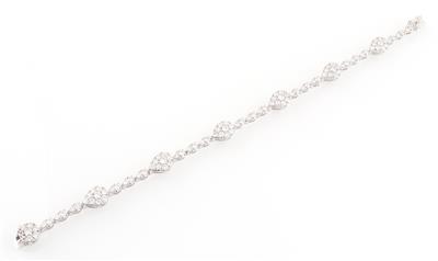 Brillant Armband zus. ca. 3,90 ct - Erlesener Schmuck