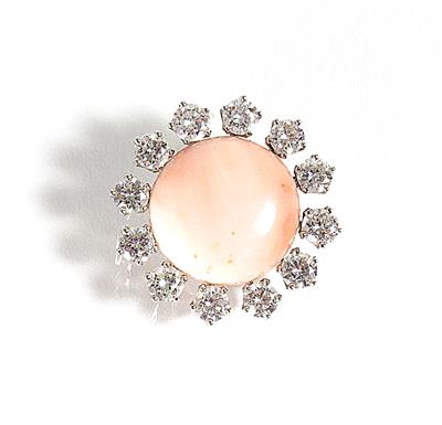 Brillant Brosche zus. ca. 4,20 ct - Exquisite jewellery