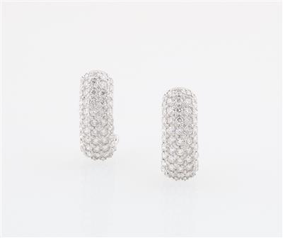 Brillant Ohrclips zus. ca. 2,50 ct - Gioielli scelti