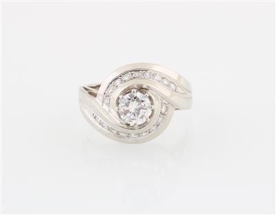 Brillantring zus. 1,05 ct - Gioielli scelti