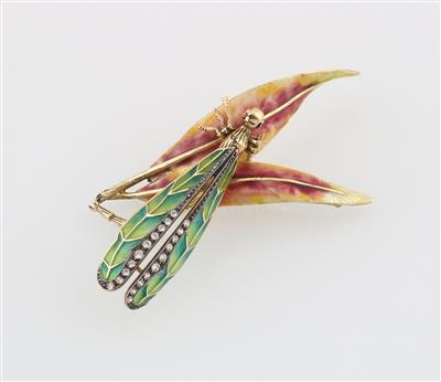 Brosche Libelle - Exkluzivní šperky