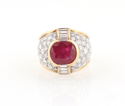 Brillant Rubin Ring - Exquisite jewellery