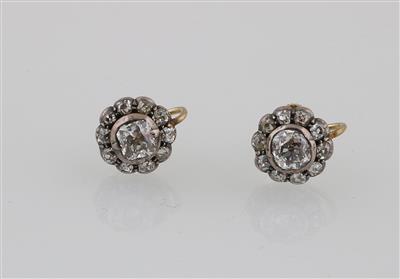 Altschliffdiamant Ohrschrauben zus. ca. 1,50 ct - Exquisite jewellery